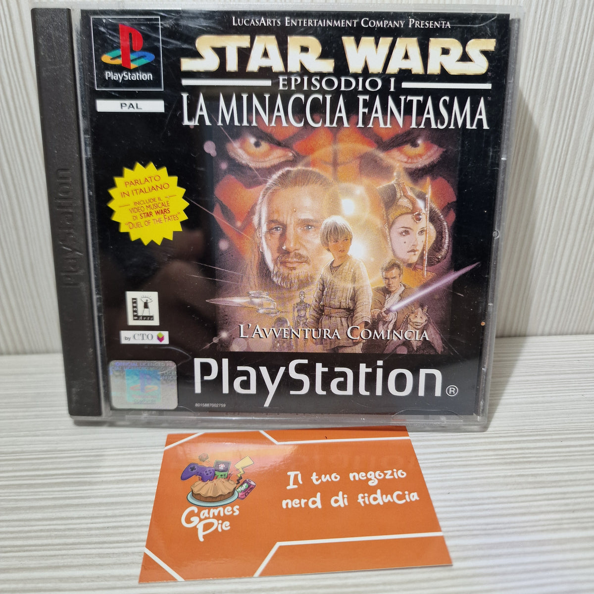 Star Wars Episodio 1 La Minaccia Fantasma PlayStation 1