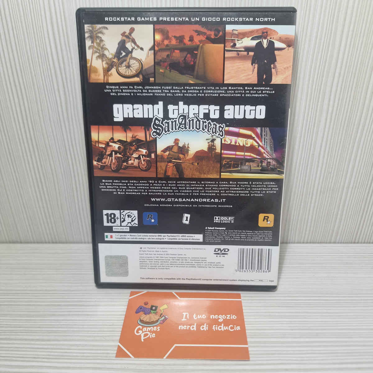 Grand Theft Auto San Andreas PlayStation 2