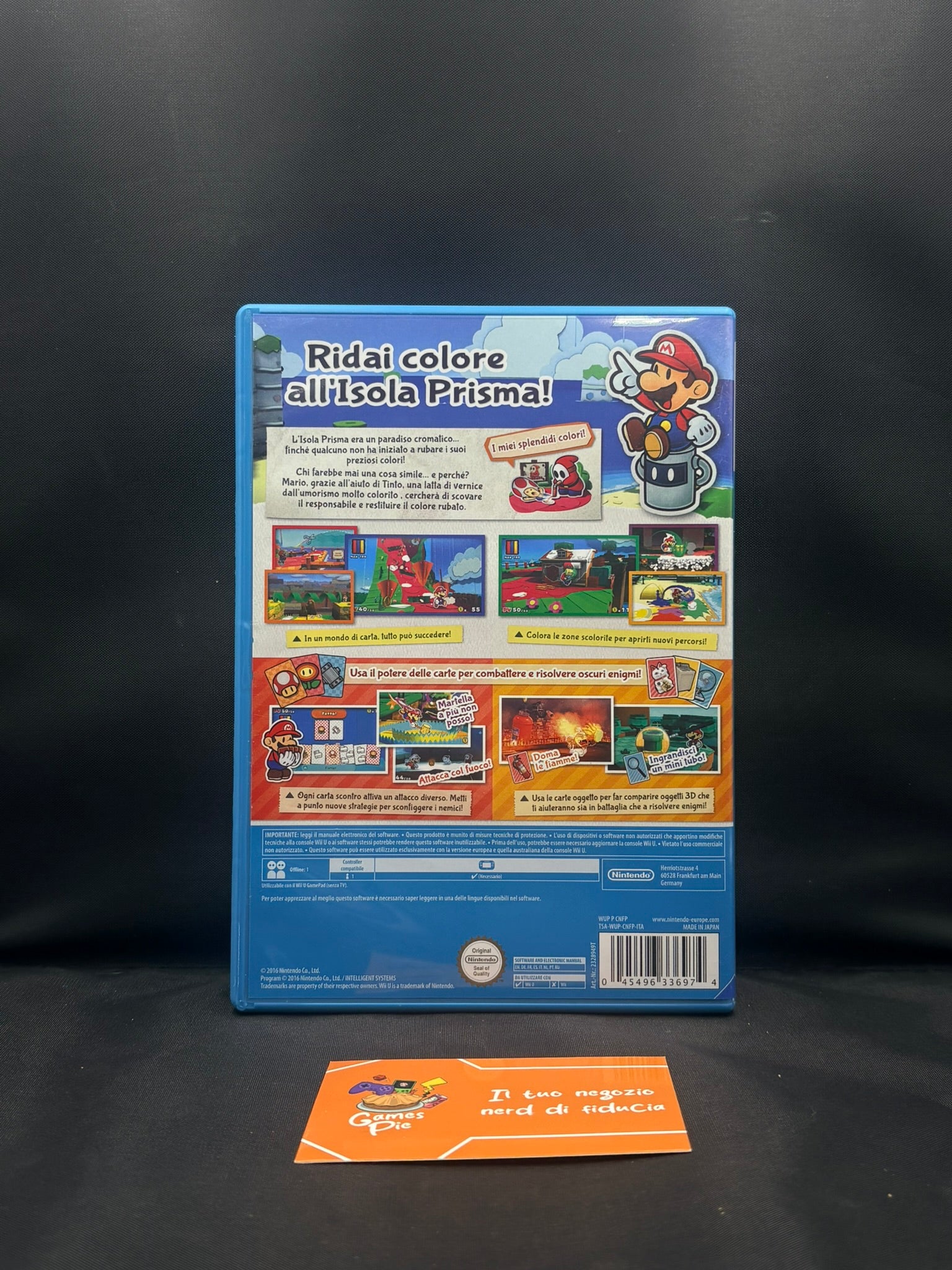 Paper Mario Color Splash Nintendo Wii U