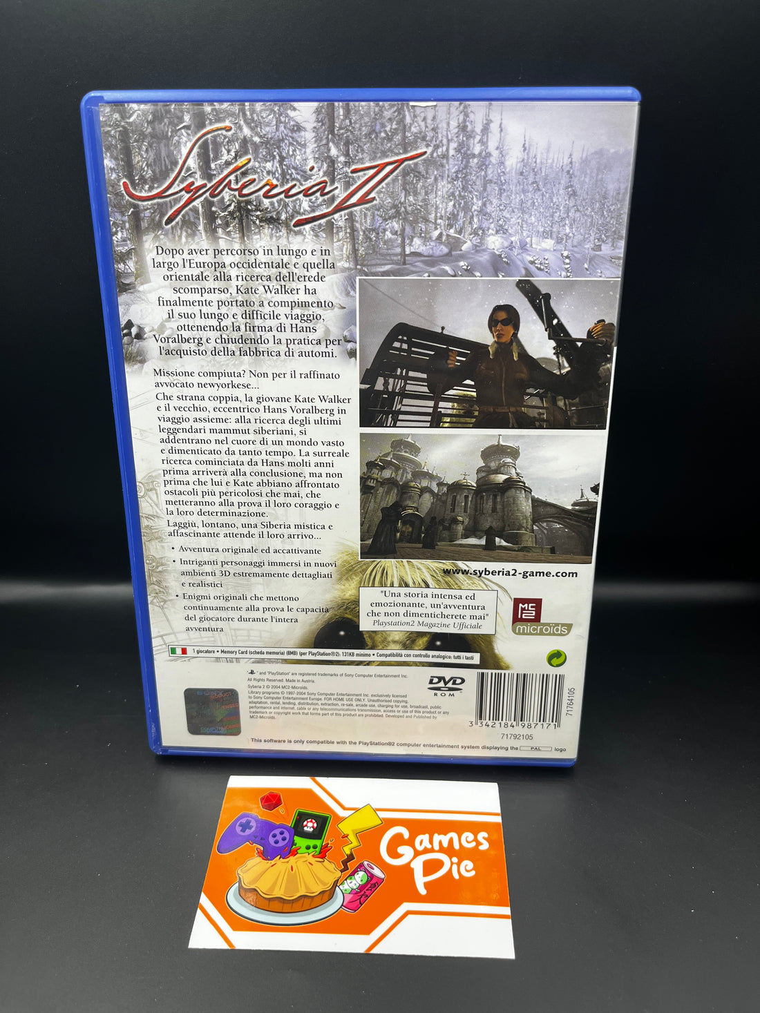 Syberia II PlayStation 2