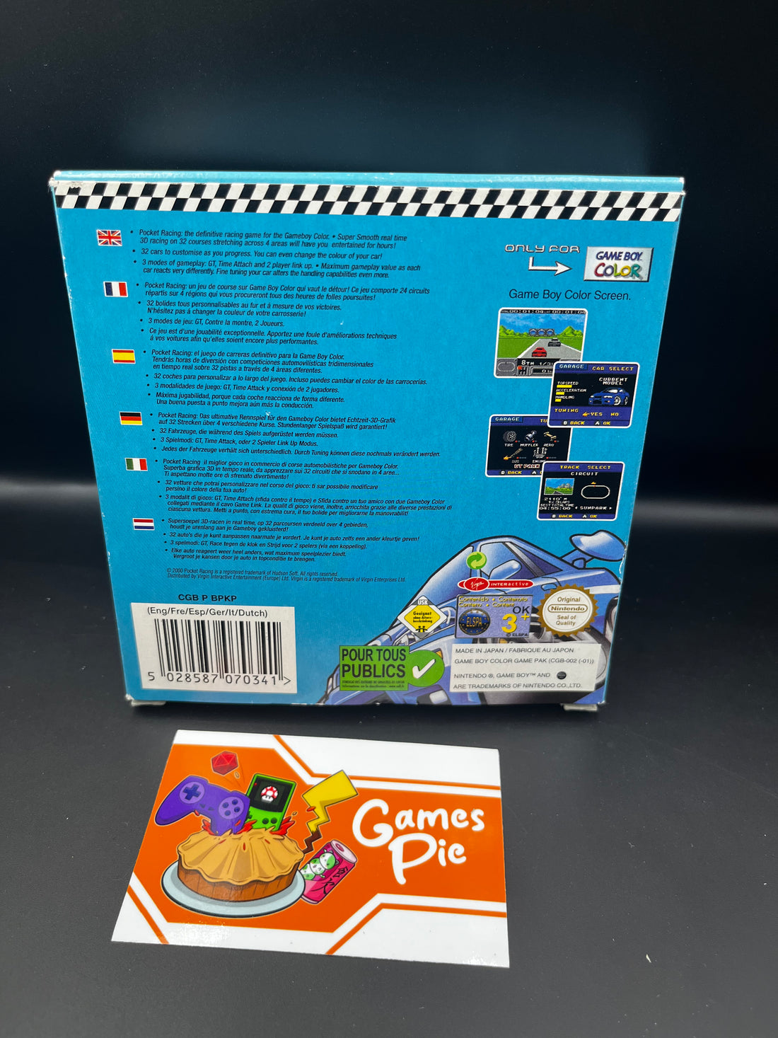 Pocket Racing Game Boy Color