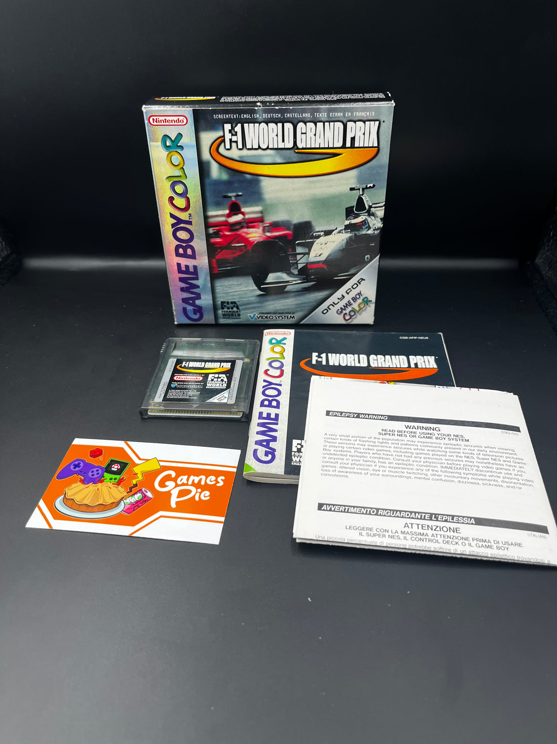F1 World Grand Prix Game Boy Color