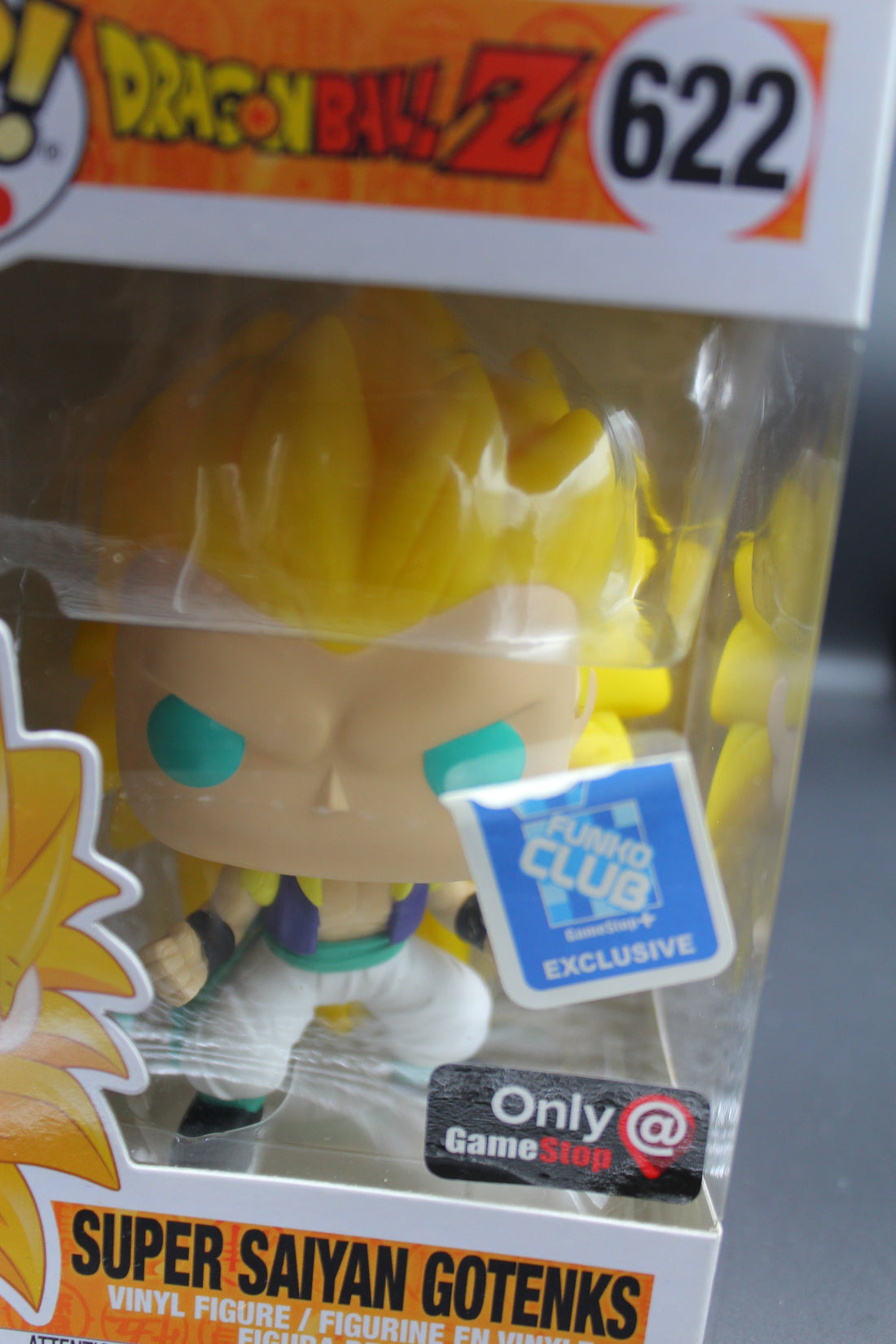 Funko POP! Animation 662 Dragon Ball Z Super Saiyan Gotenks Funko Club Exclusive Gamestop