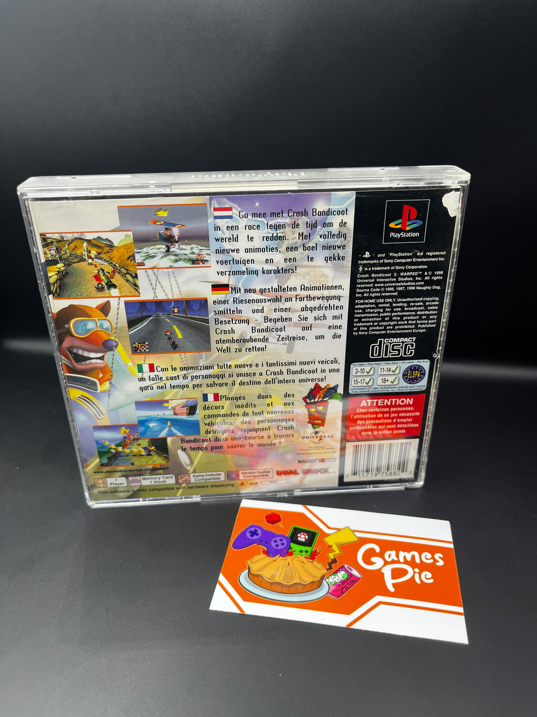 Crash Bandicoot Warped PlayStation 1