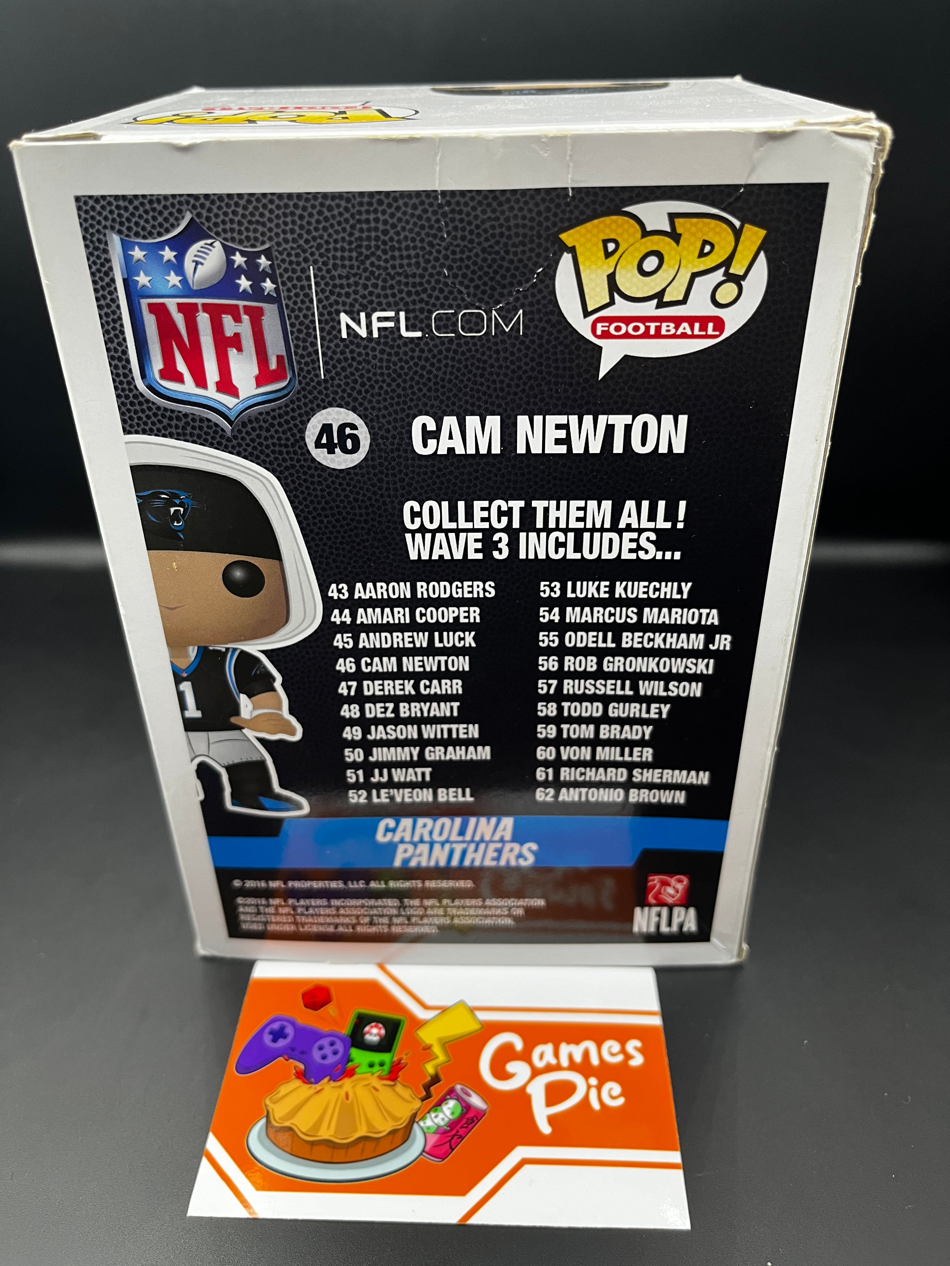 Funko POP! Football 46 Carolina Panthers NFL Exclusive