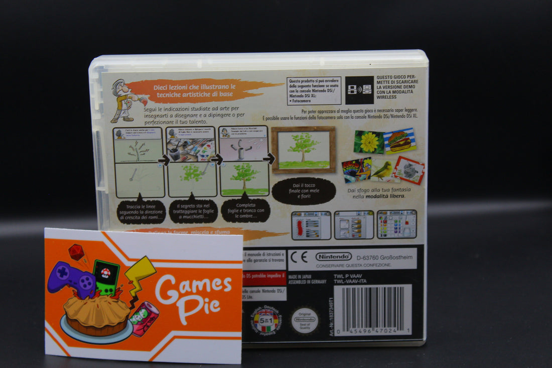 Art Academy Impara a Disegnare e Dipingere Passo Dopo Passo Nintendo DS