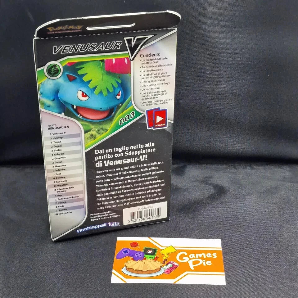 Pokémon Mazzo Lotte V Venusaur V Nuovo Italiano