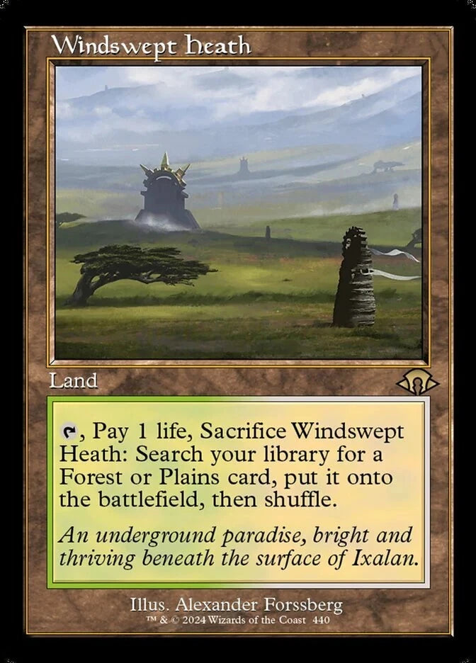 MTG WINDSSWEPT HEARTH MODERN HORIZONS 3 NEAR MINT ENG RETRO FRAME
