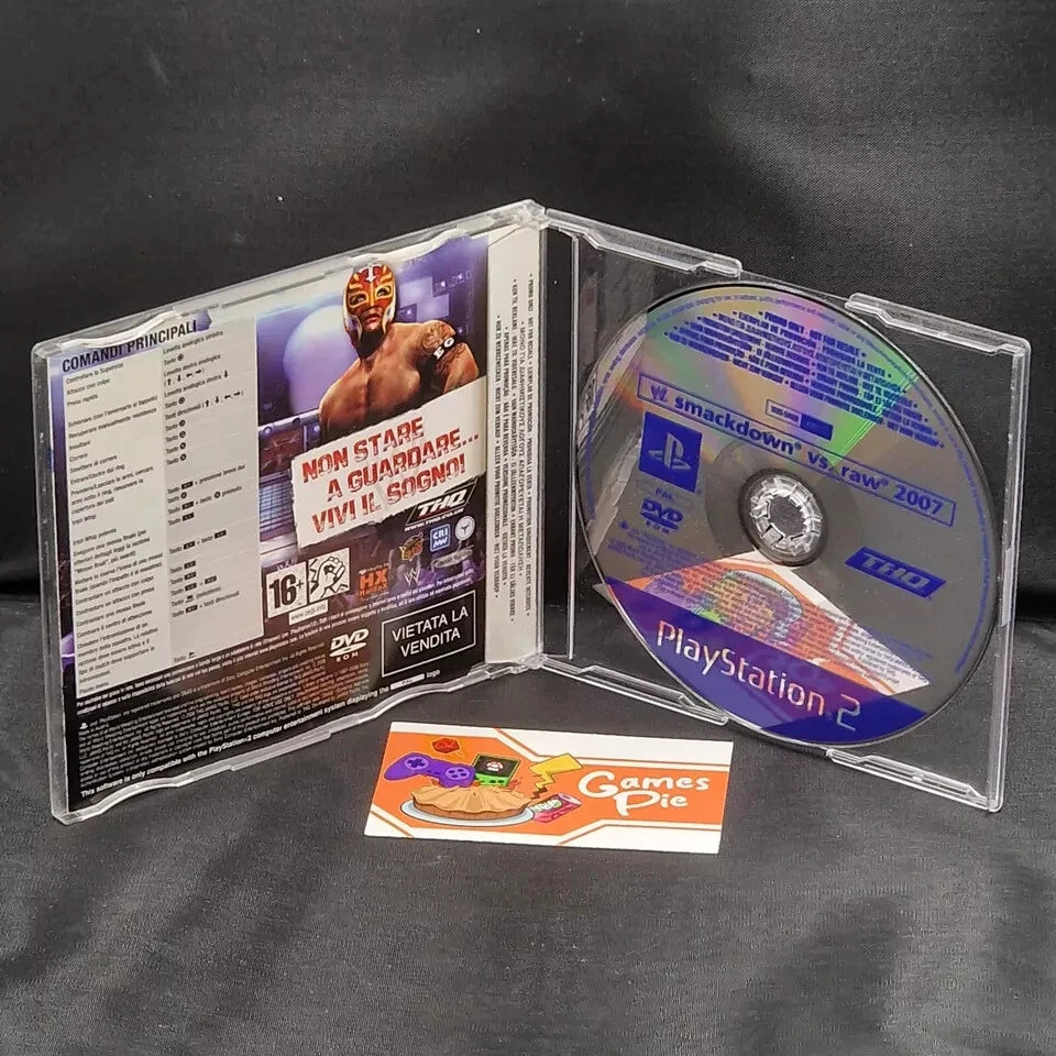 WWE SmackDown vs Raw 2007 PlayStation 2 Promo Press Kit
