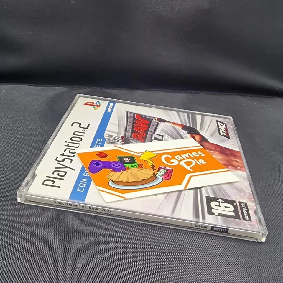 WWE SmackDown vs Raw 2007 PlayStation 2 Promo Press Kit