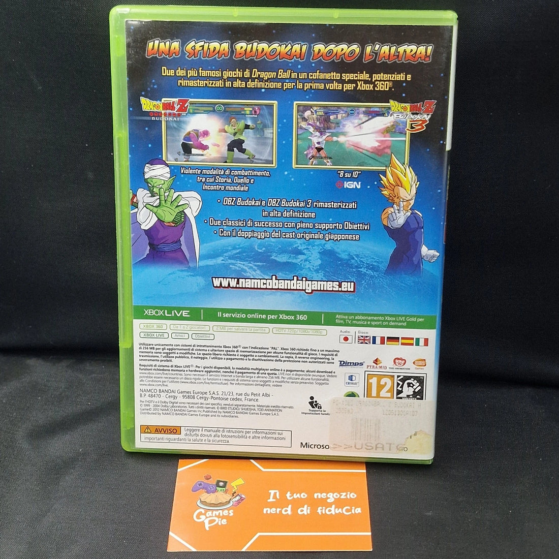 Dragon Ball Z Budokai Hd Collection Xbox 360 Pal Ita Completo