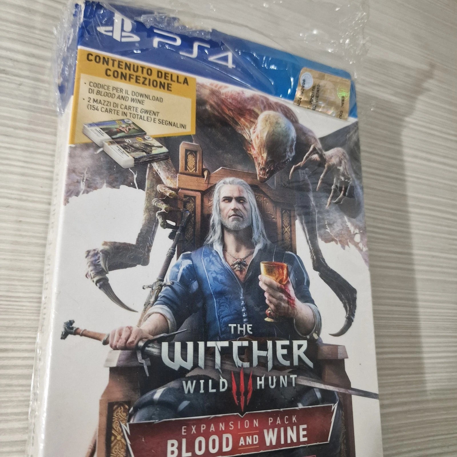 Witcher 3 Wild Hunt Blood and Wine Expansion Pack PlayStation 4