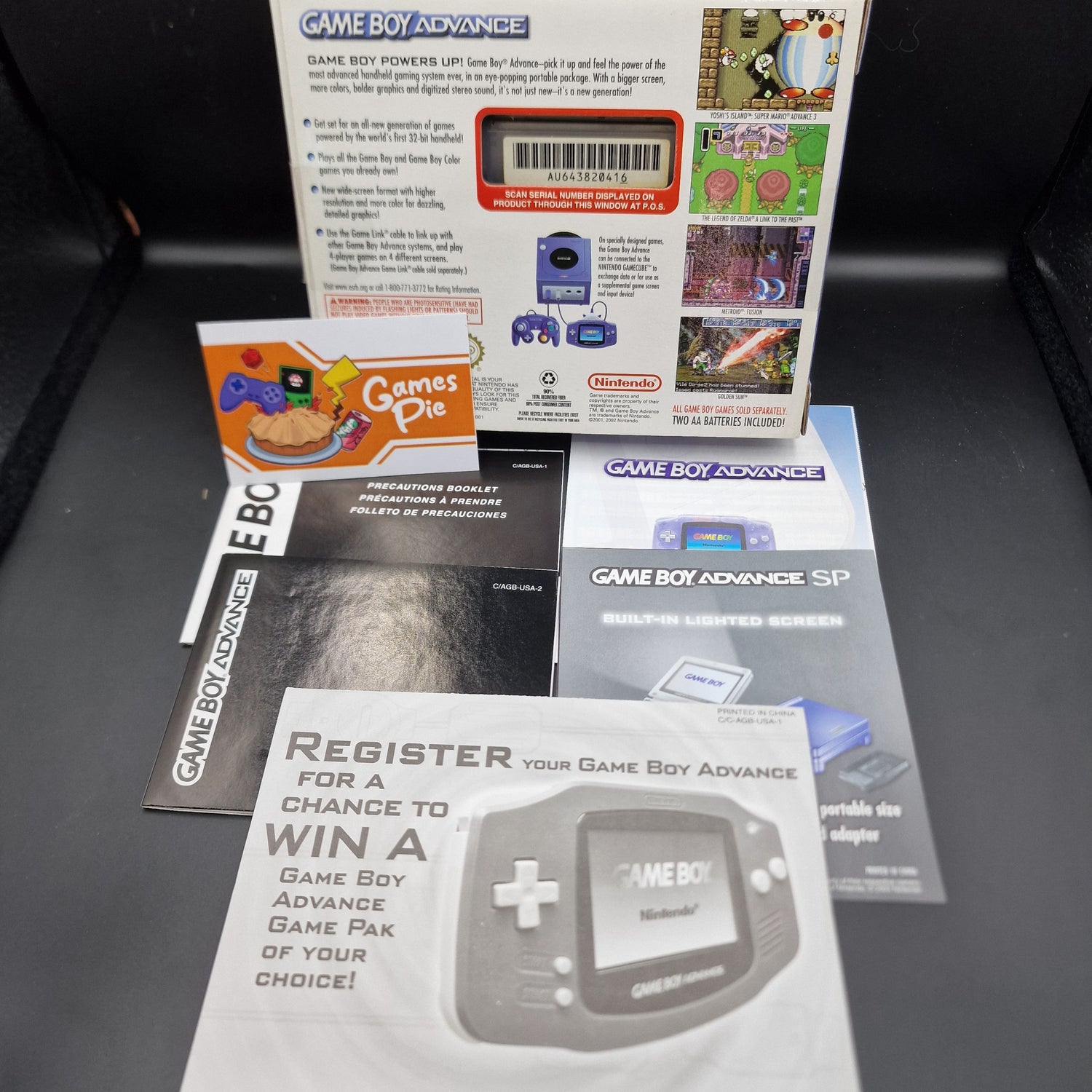 Nintendo Game Boy Advance Crystal