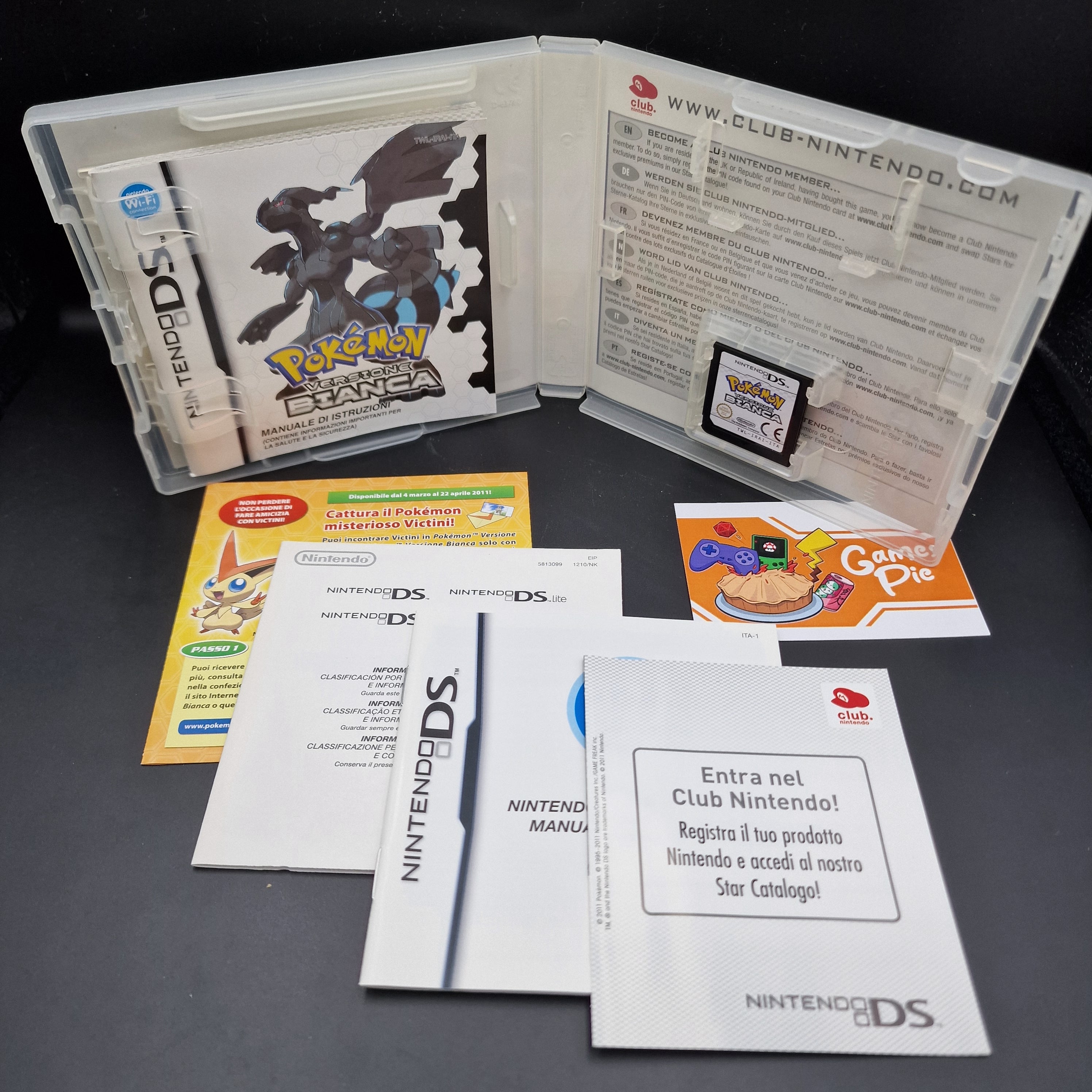 Pokémon Versione Bianca Nintendo DS