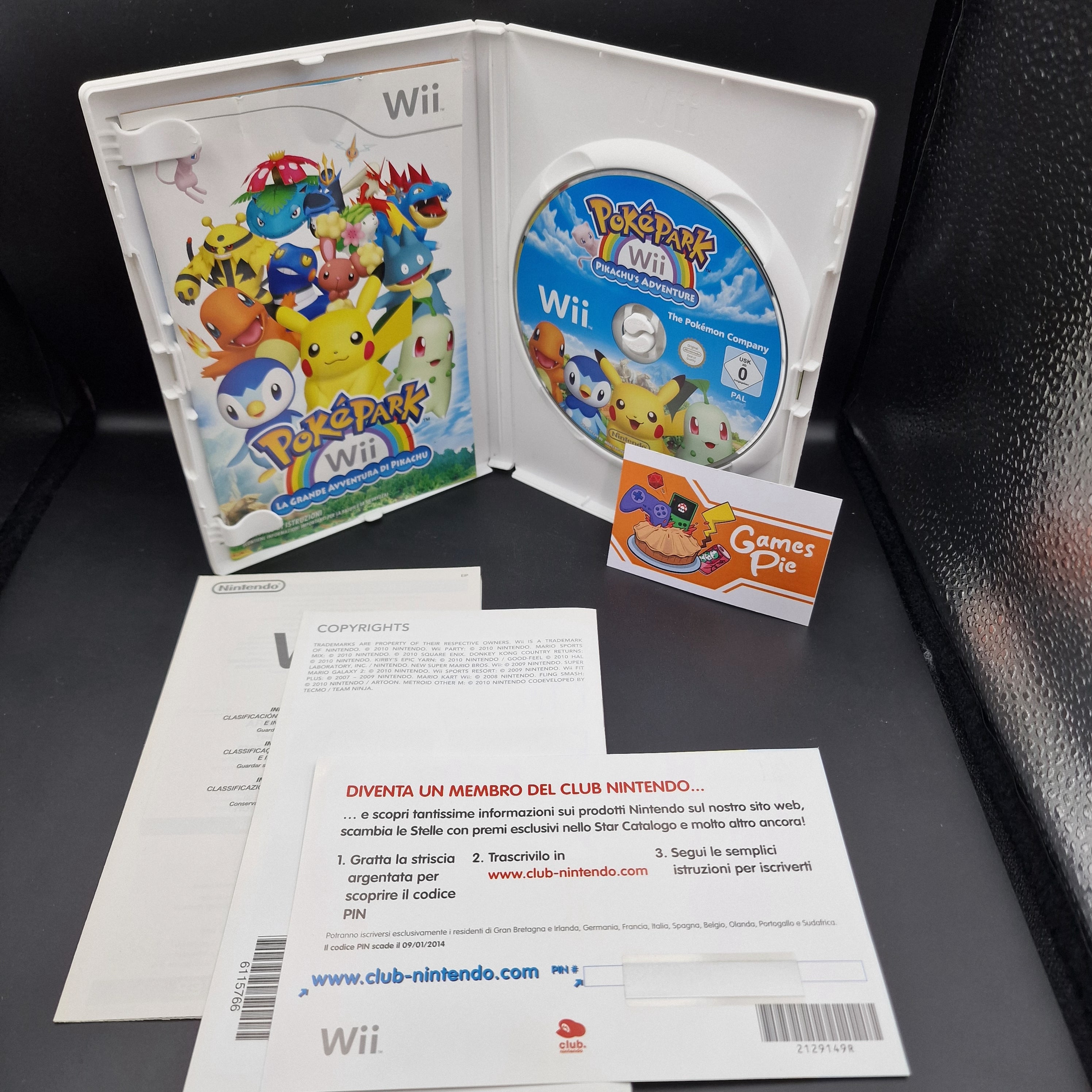 Poképark La Grande Avventura di Pikachu Nintendo Wii