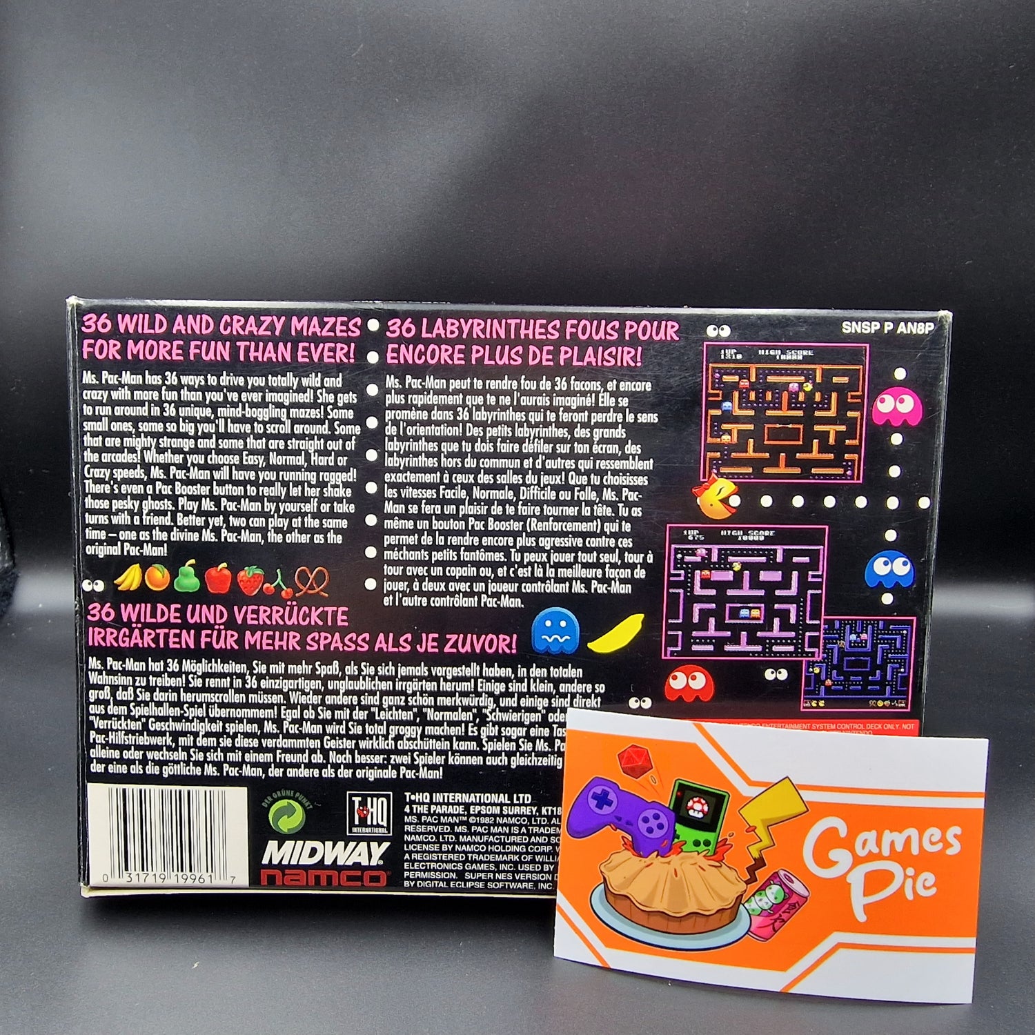 Ms. PAC-MAN SNES