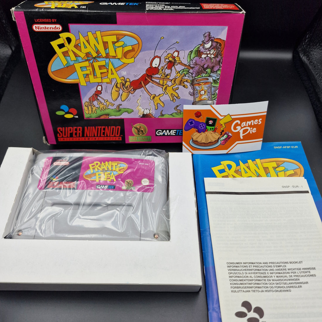 Frantic Flea SNES