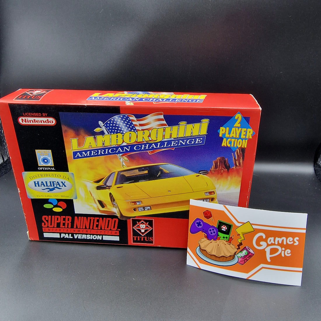 Lamborghini American Challenge SNES