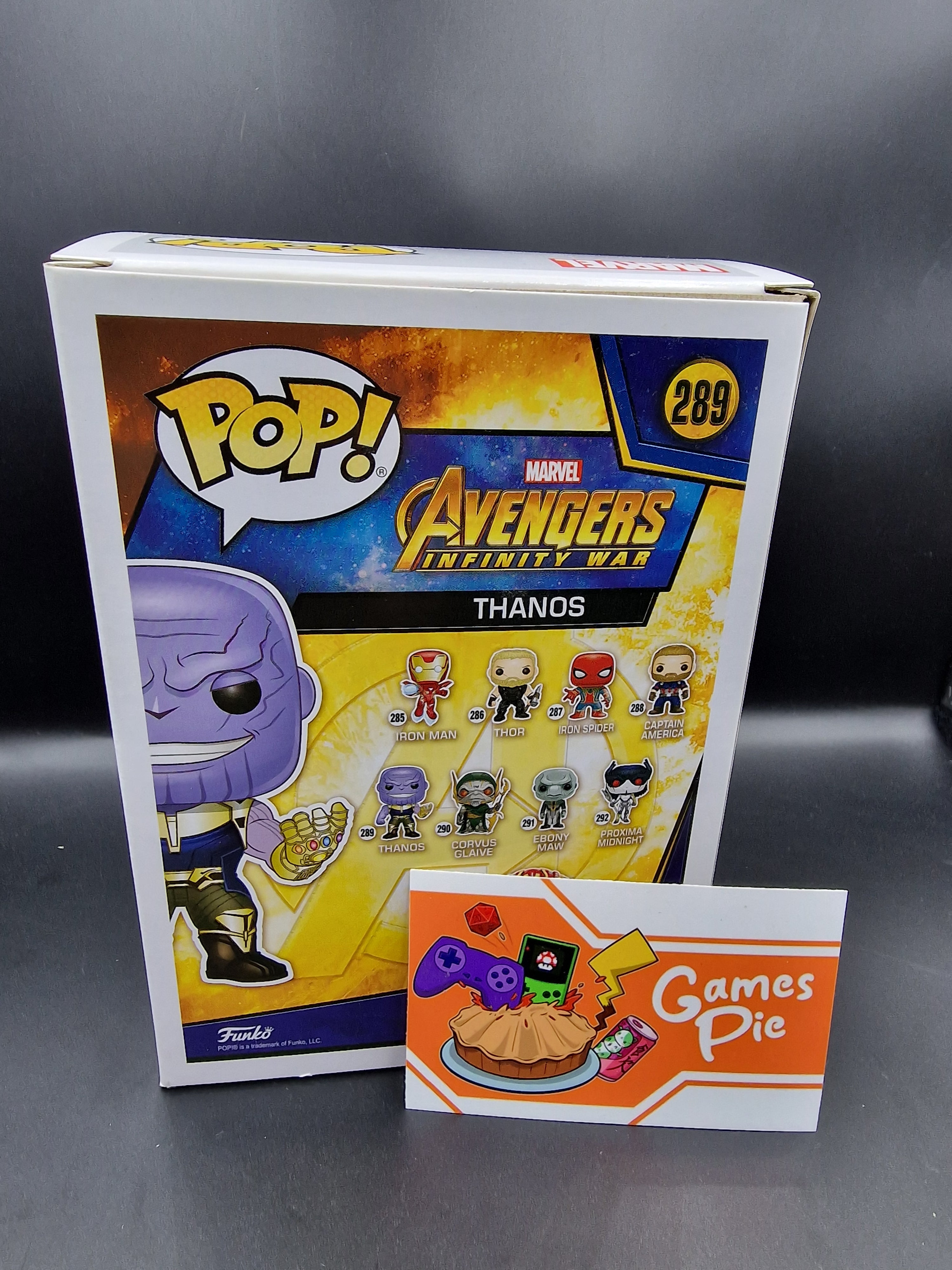 Funko POP! 289 Marvel Avengers Thanos