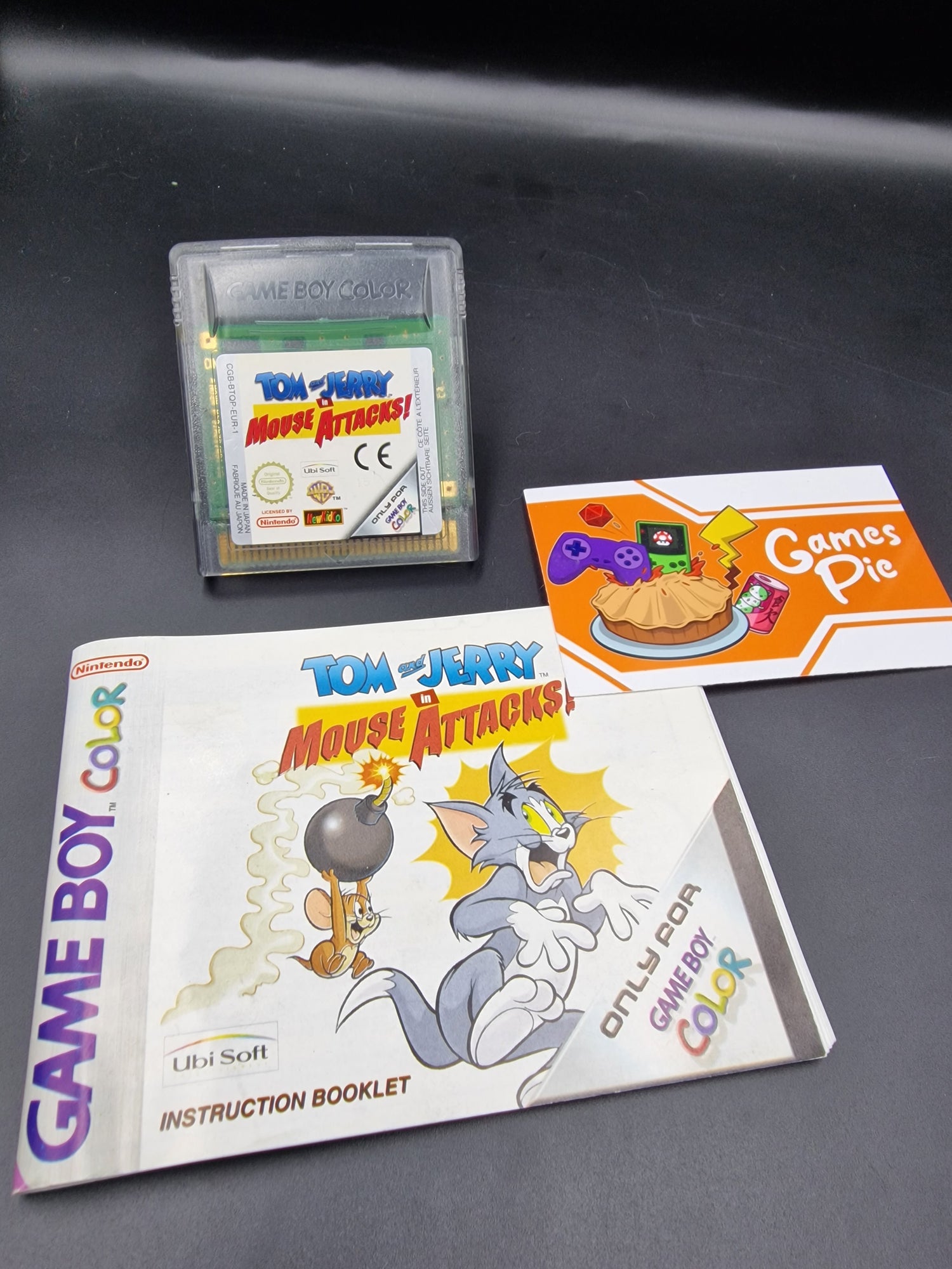 Tom And Jerry In Mouse Attacks! Nintendo Game Boy Color