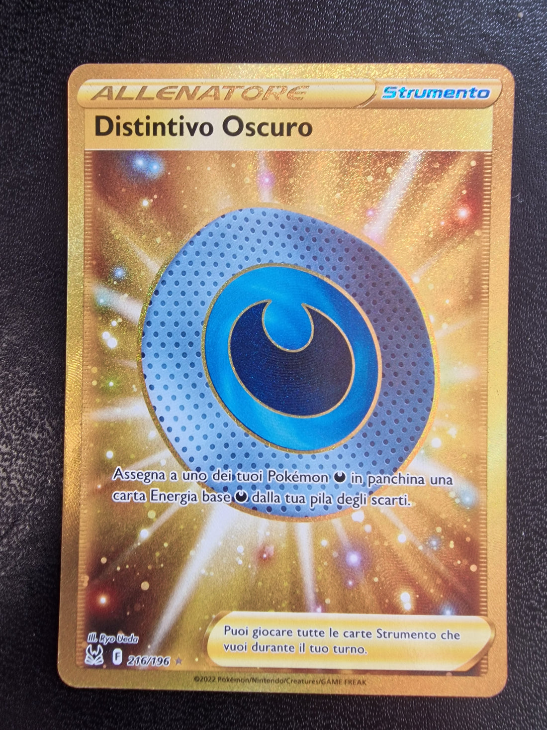 Distintivo Oscuro Set Origine Perduta 216/196 NM/M