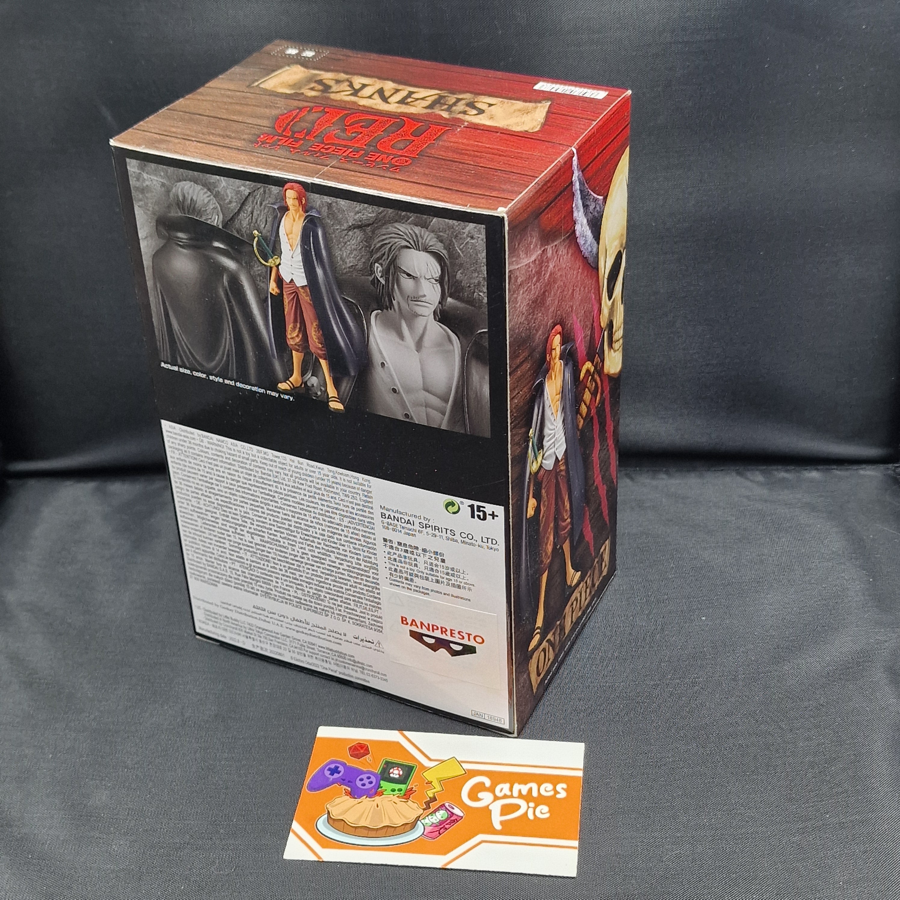 Action Figure Banpresto One Piece Film Red DXF The Grandline Men Vol. 2 Shanks
