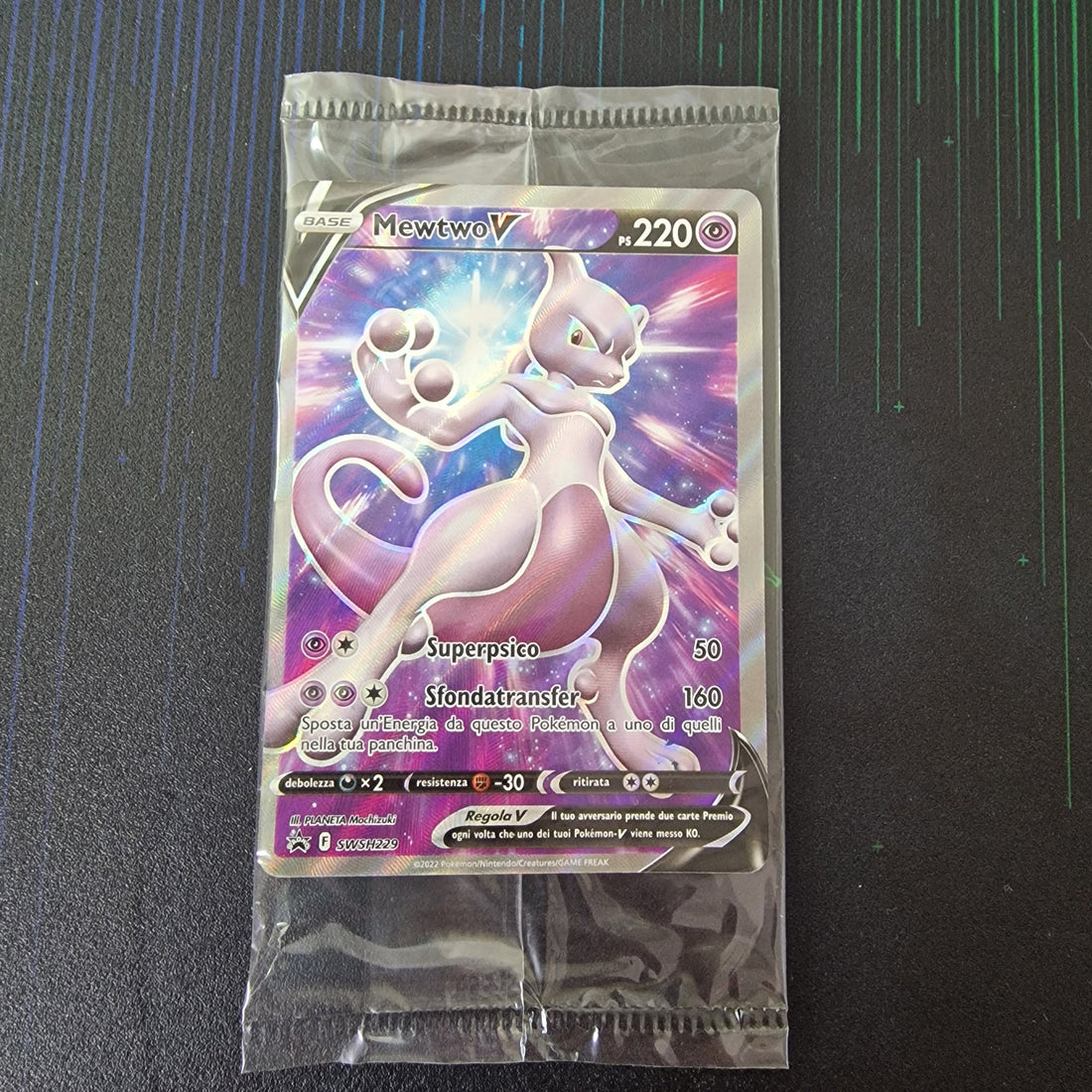 Mewtwo V SWSH Black Star Promos SWSH229 SEALED