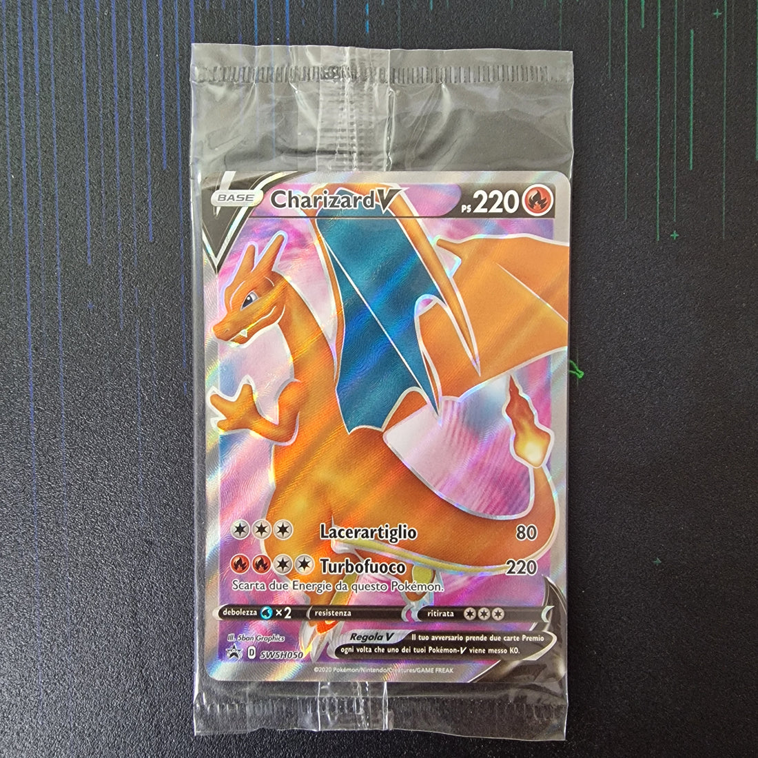 Charizard V Set SWSH Black Star Promos SWSH050 SEALED