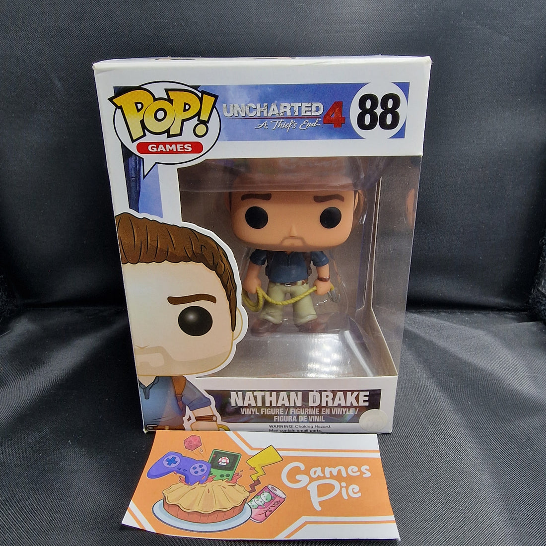 Funko Pop! Games 88 Uncharted 4 Nathan Drake