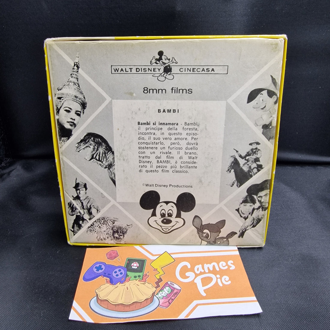 WALT DISNEY- BAMBI SI INNAMORA -Ed.Sonora film Super 8 a Colori - da Collezione