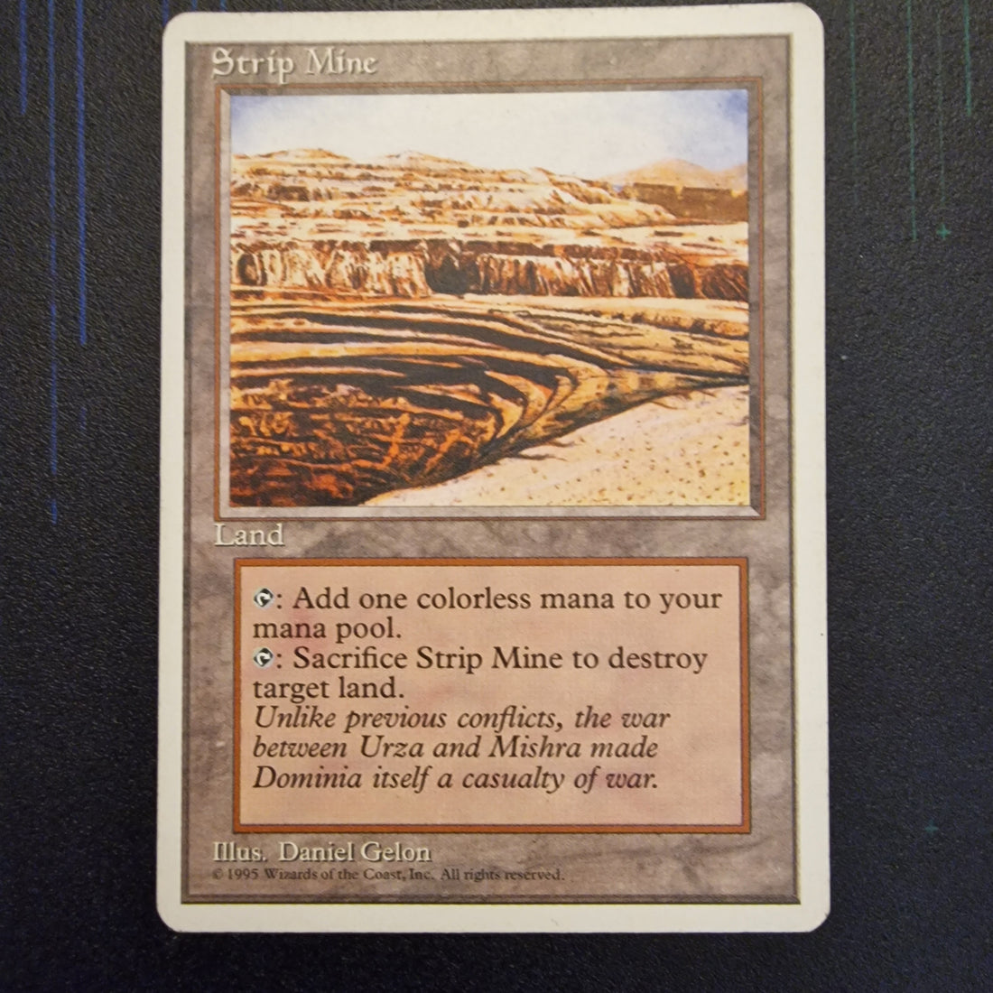 MTG Strip Mine Set Fourth Edition PL