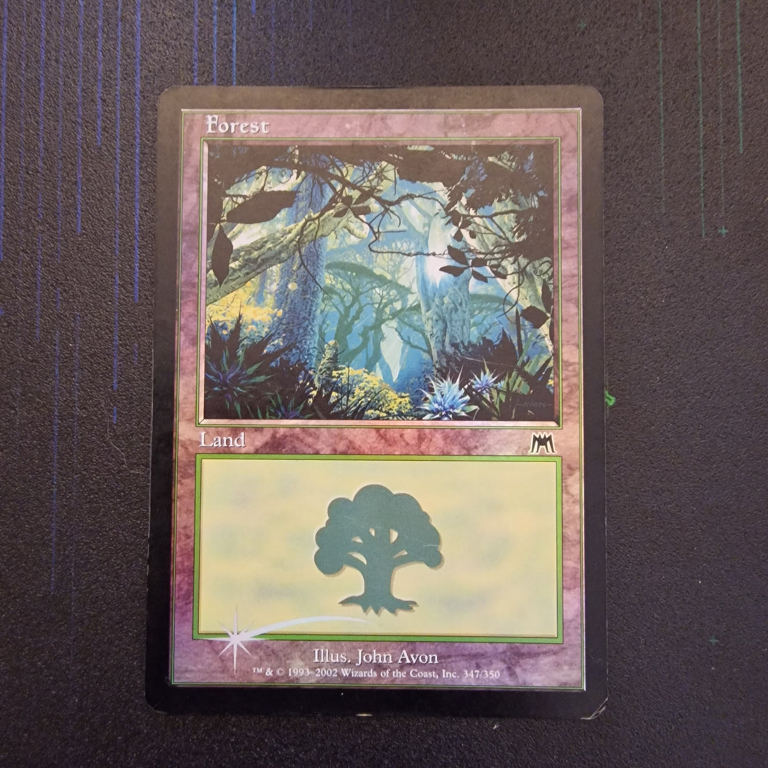 MTG Forest (V.1) Set Onslaught 347/350 PL