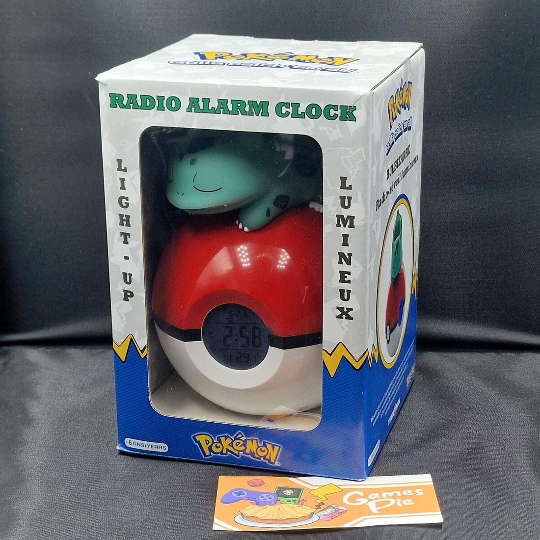 TEKNOFUN - Licenza ufficiale Pokemon - Figure Sveglia/Lampada Bulbasaur