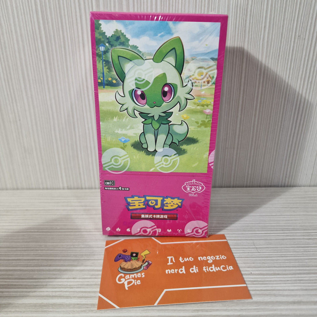 Gcc Pokémon Gem Pack Display 15 Buste Cinese Selaed