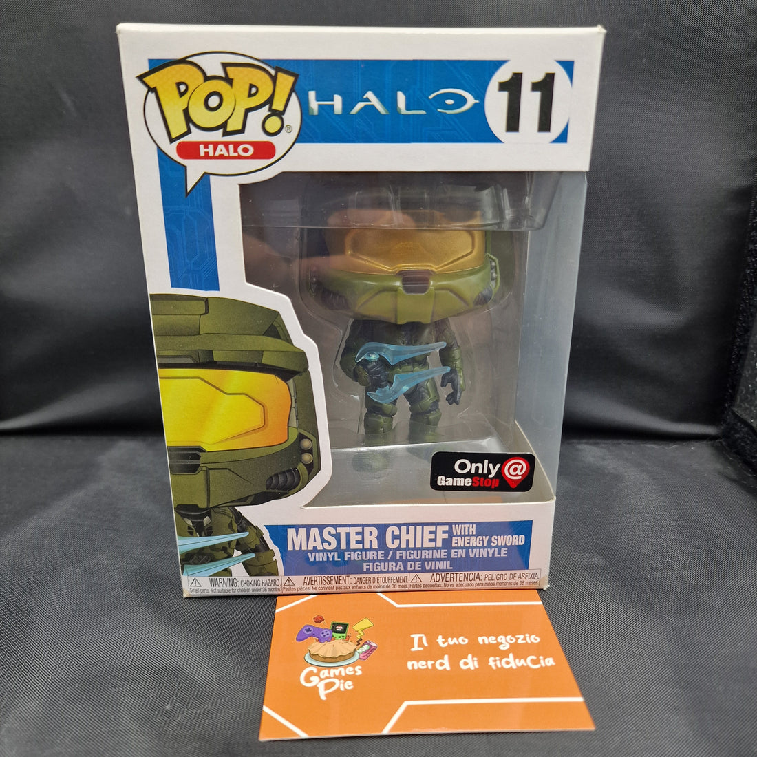 Funko POP! Halo 11 Halo Master Chief (with Energy Sword)