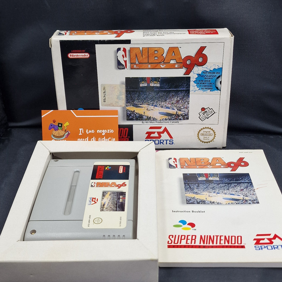 NBA Live 96 SNES