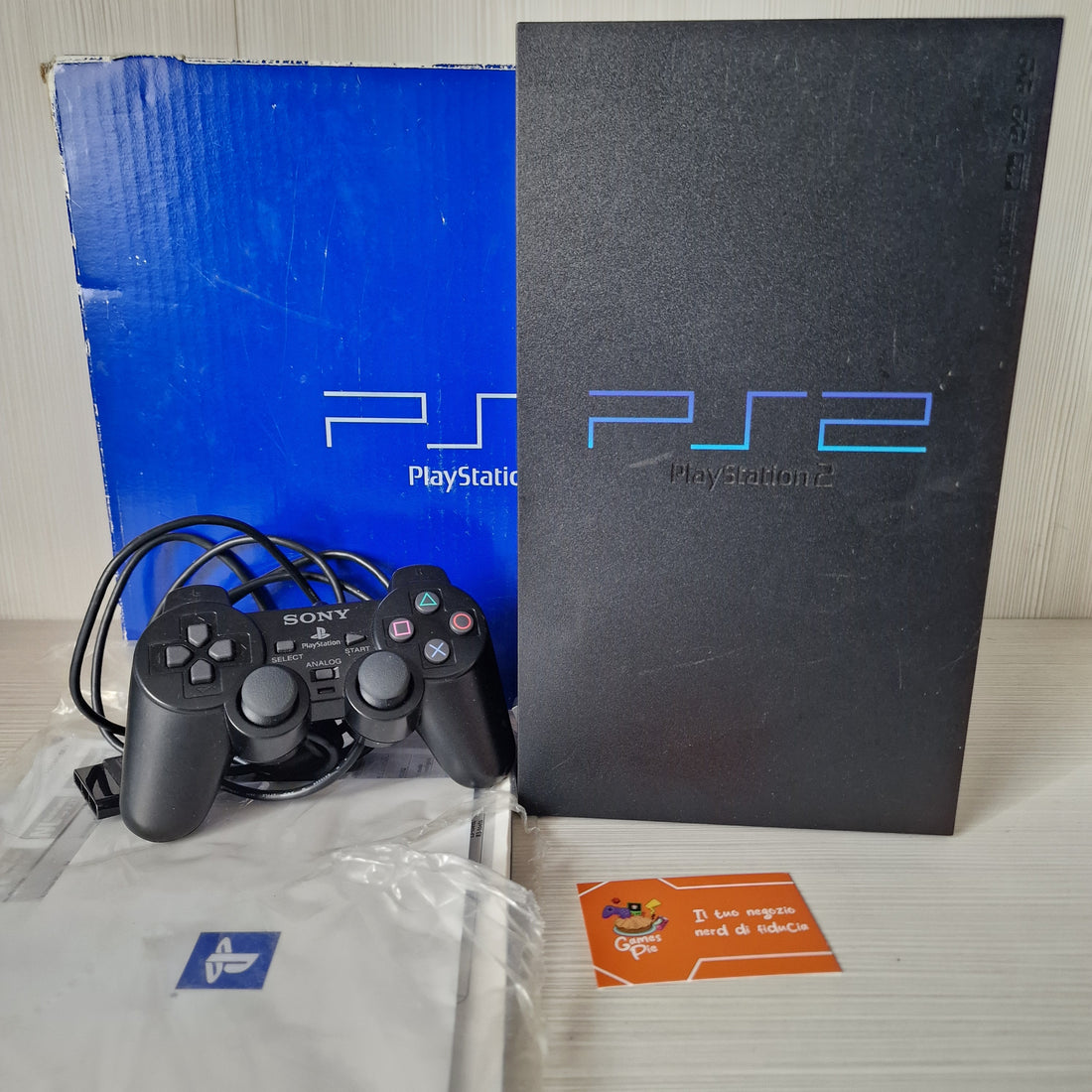 PlayStation 2 Fat Completa, Boxata, Nera con Demo