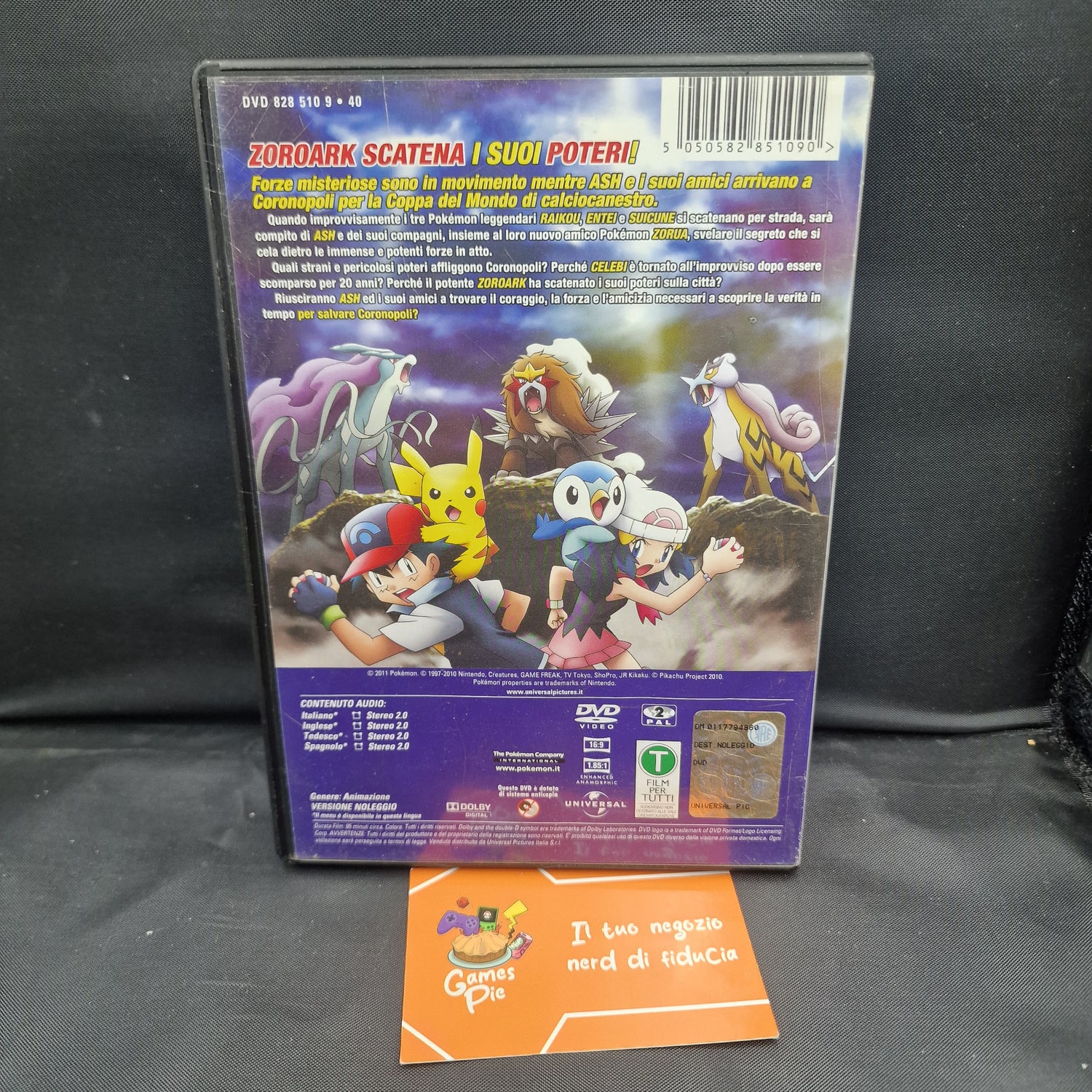 DVD Pokémon : Il Re delle Illusioni Zoroark ITA