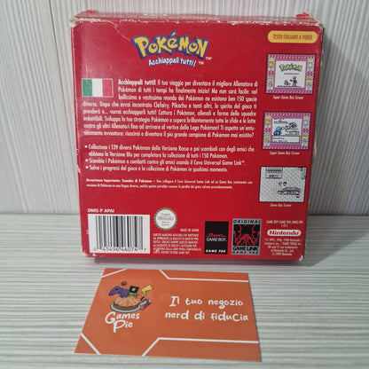 Pokémon Versione Rossa Game Boy
