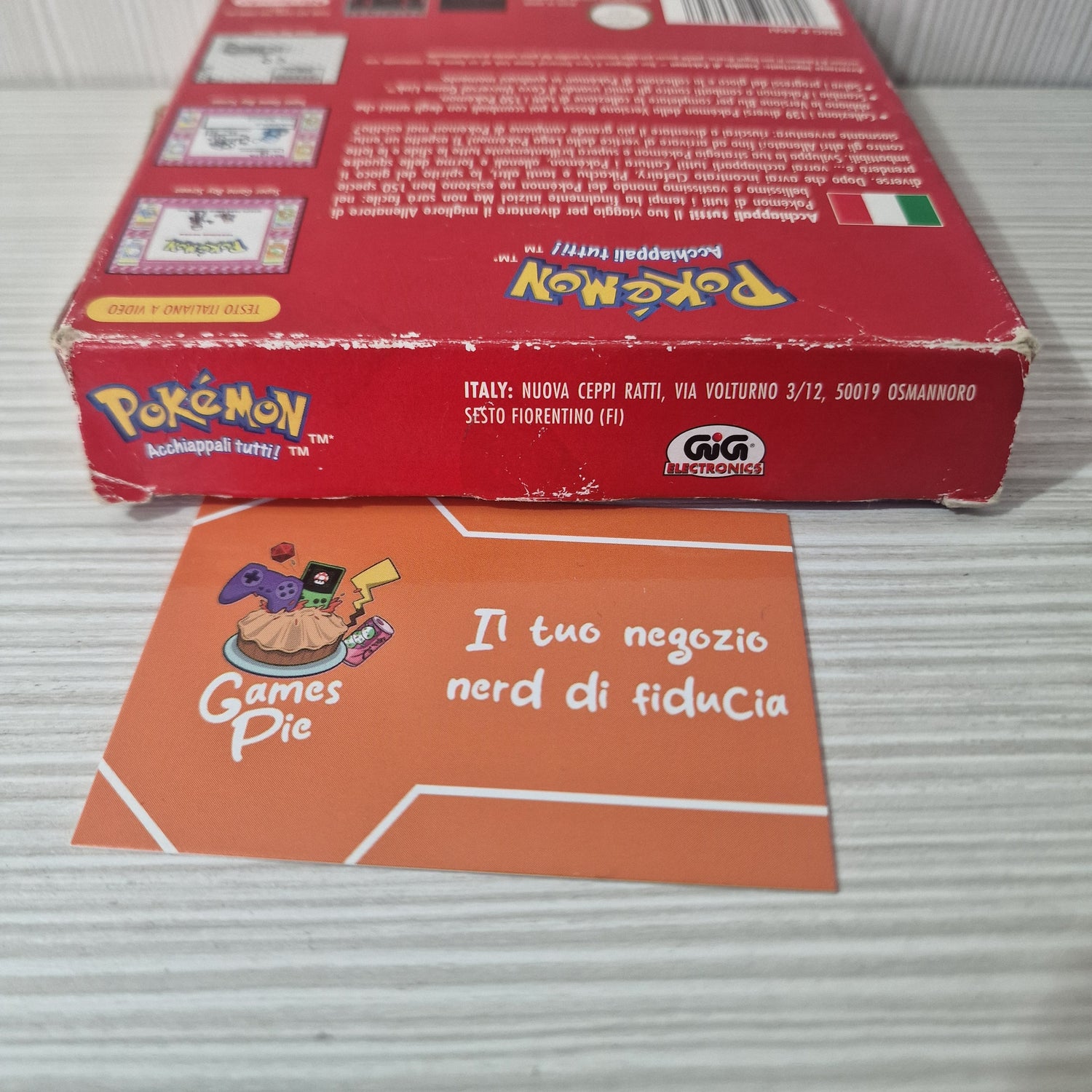 Pokémon Versione Rossa Game Boy