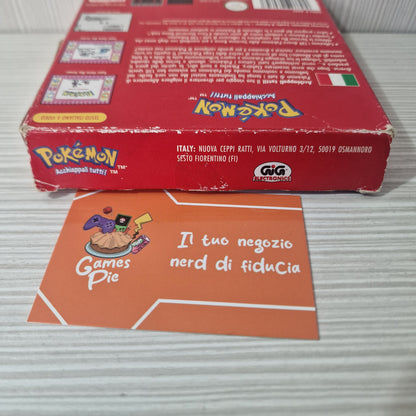 Pokémon Versione Rossa Game Boy