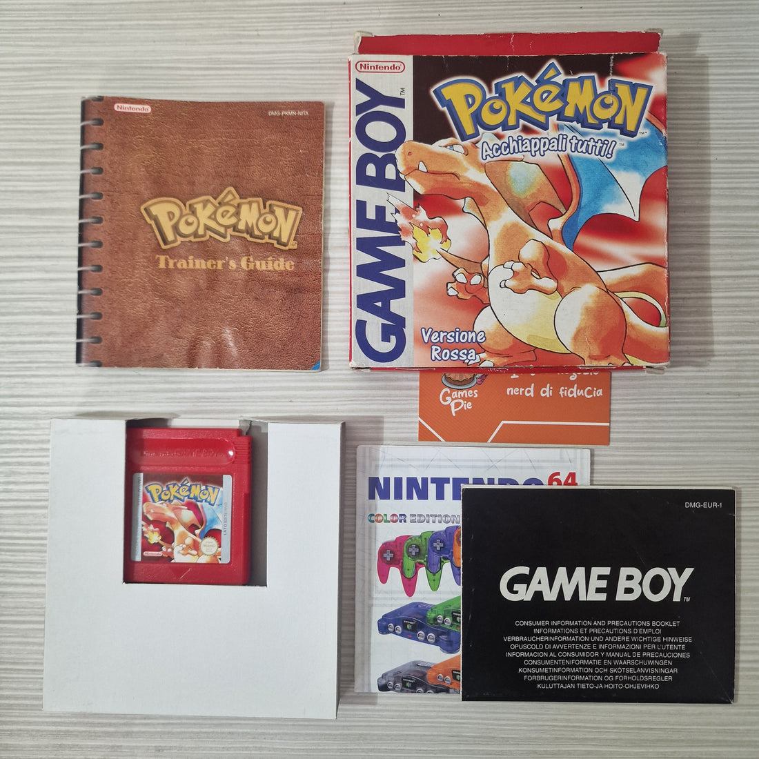 Pokémon Versione Rossa Game Boy