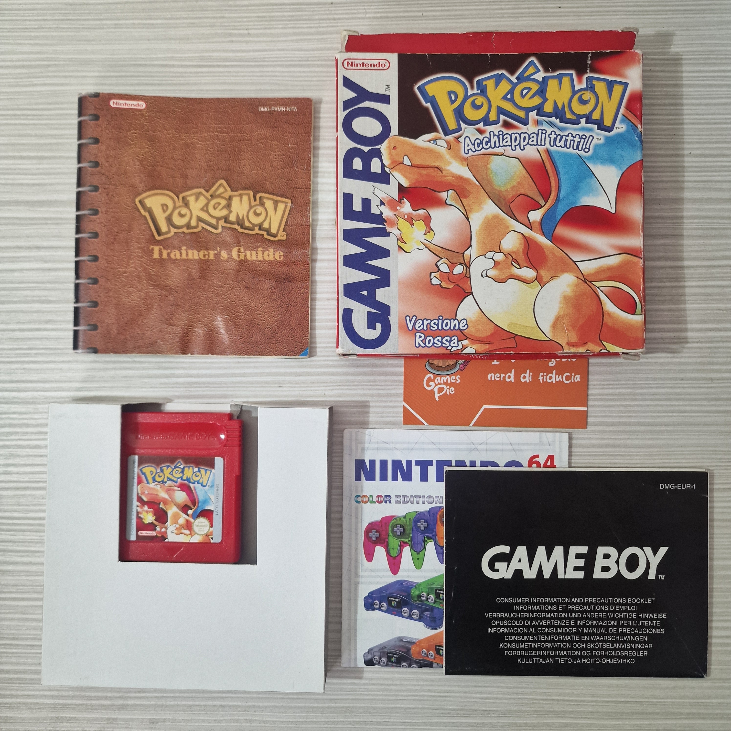 Pokémon Versione Rossa Game Boy
