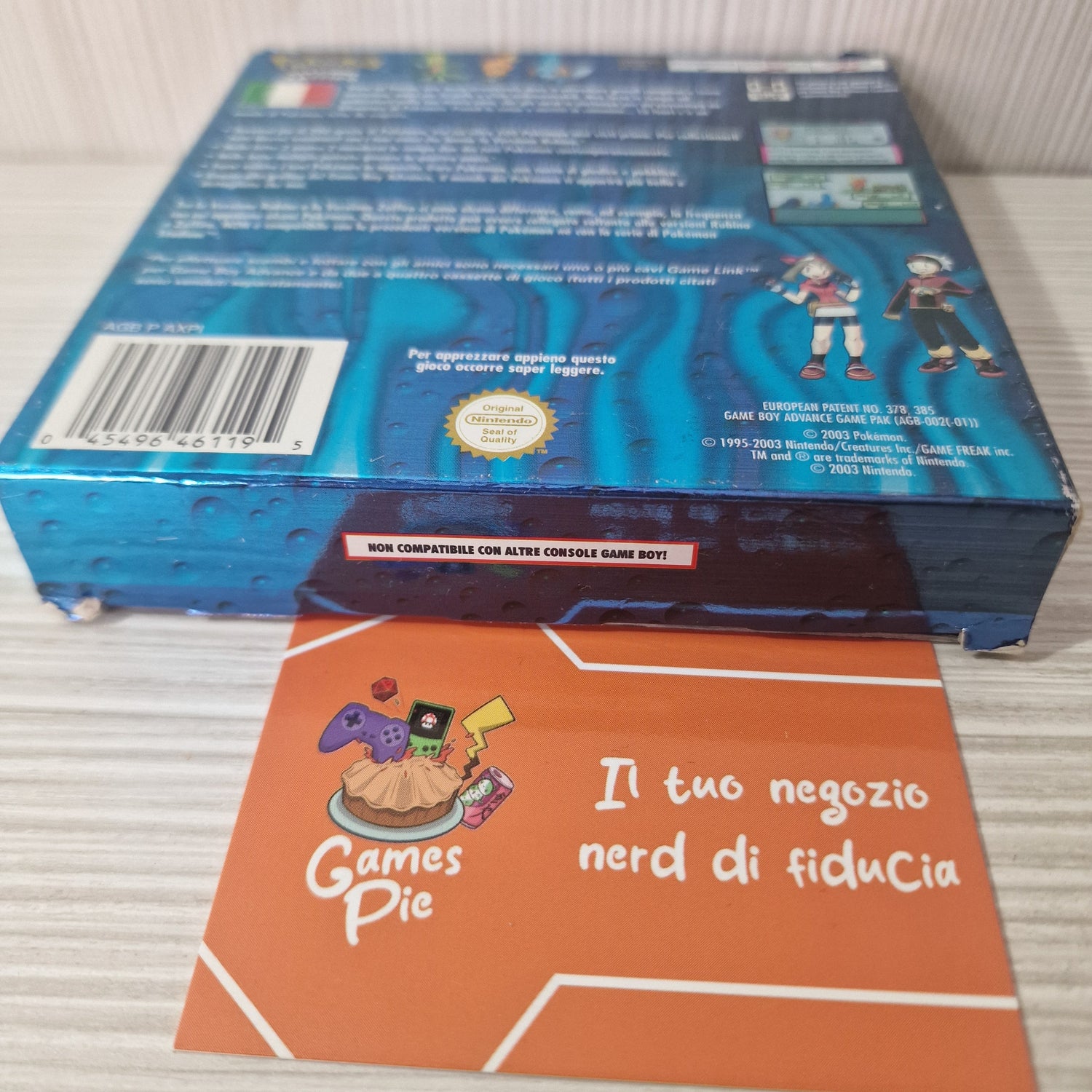 Pokémon Versione Zaffiro Game Boy Advance