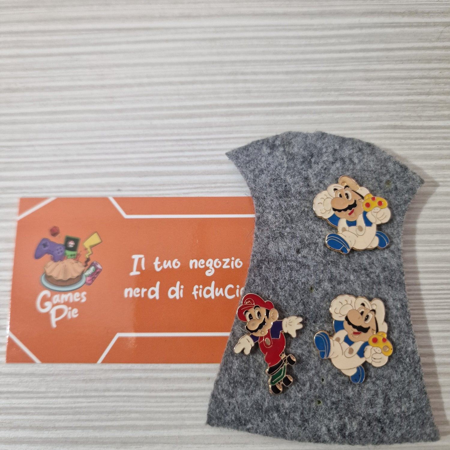 Spille originali da collezione Super Mario