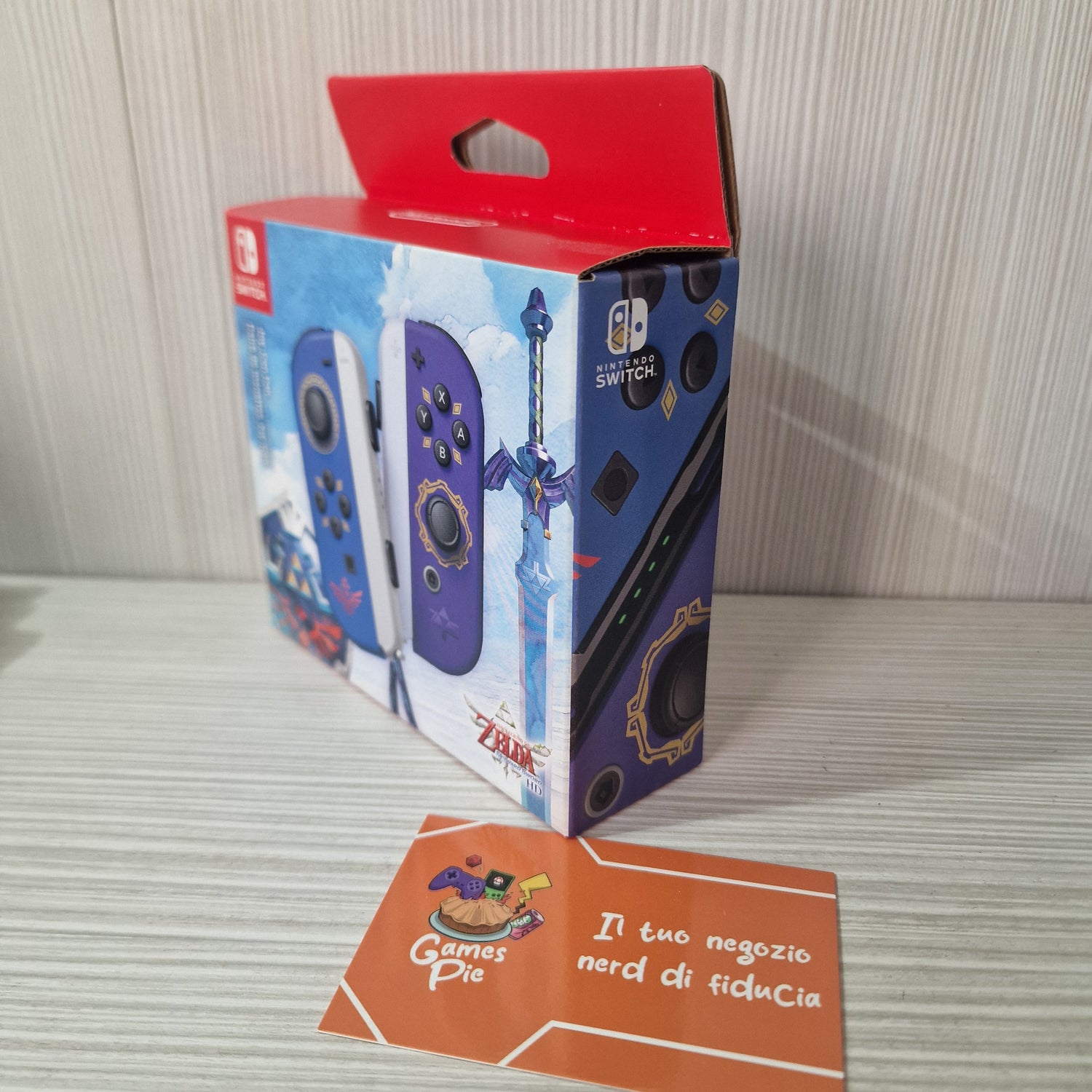 Joy-Con Nintendo Switch Zelda Skyward Sword Edition NUOVO SIGILLATO