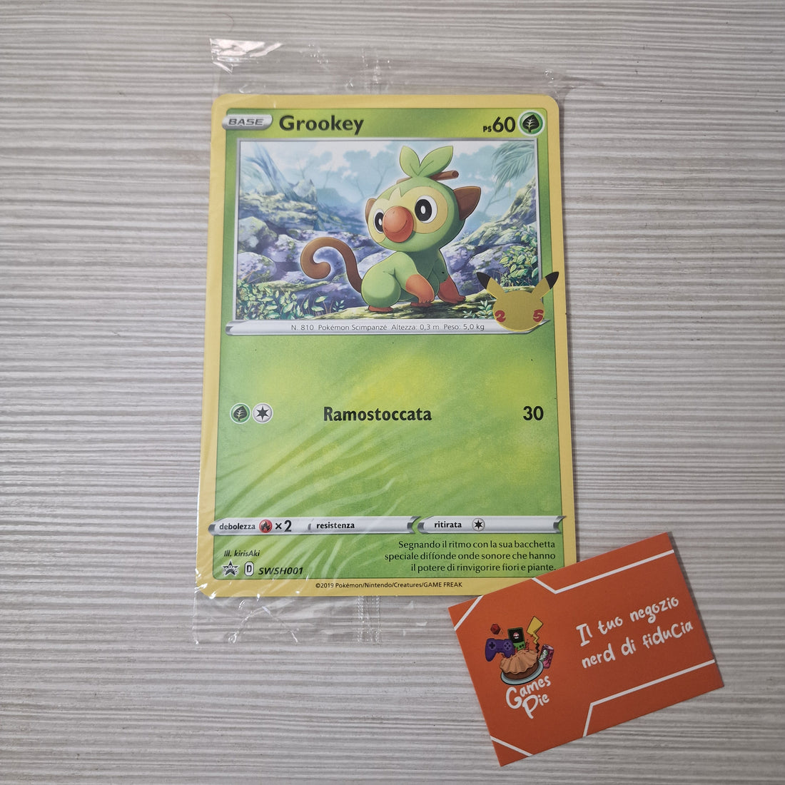 Grookey / Scorbunny / Sobble ® OVERSIZE JUMBO ® 3 Promo ® Italiano SEALED