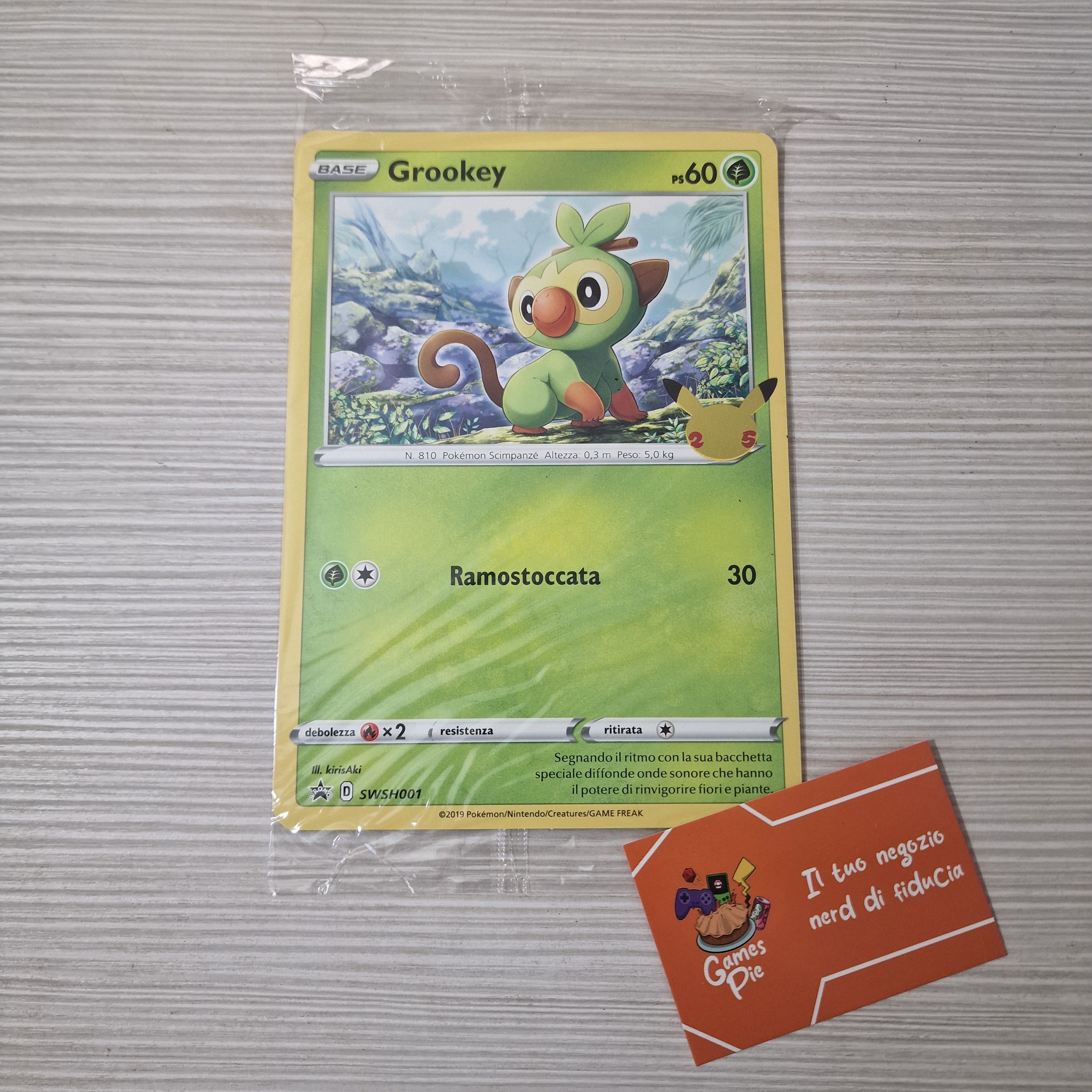 Grookey / Scorbunny / Sobble ® OVERSIZE JUMBO ® 3 Promo ® Italiano SEALED