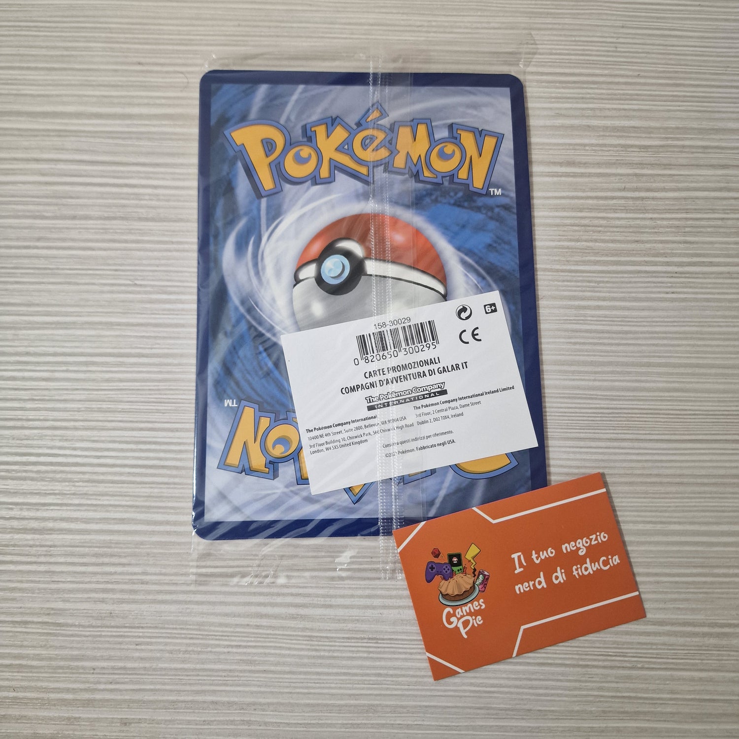 Grookey / Scorbunny / Sobble ® OVERSIZE JUMBO ® 3 Promo ® Italiano SEALED