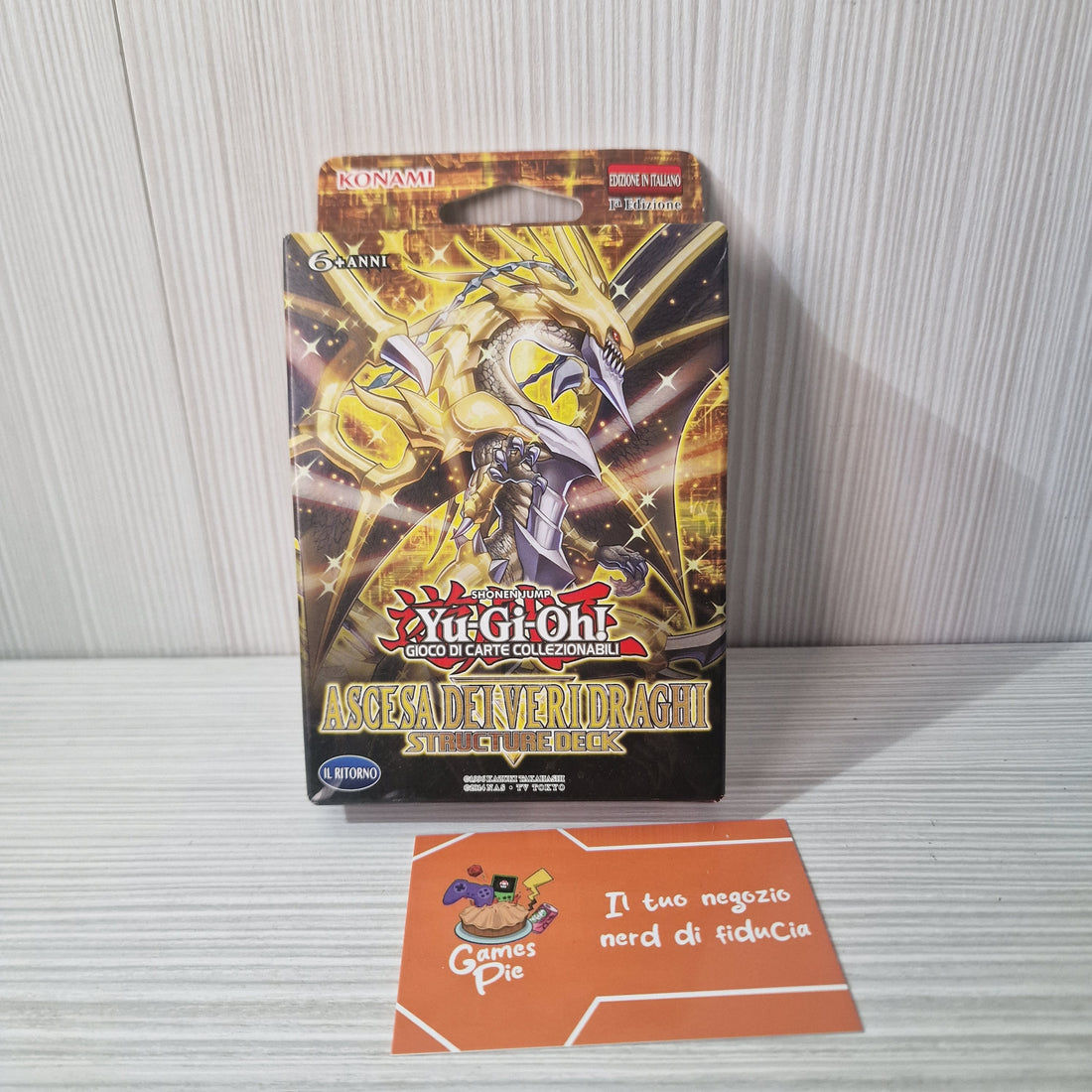 Konami Yu-Gi-Oh! Ascesa dei Veri Draghi Structure Deck ITALIANO 1a EDIZIONE Nuovo
